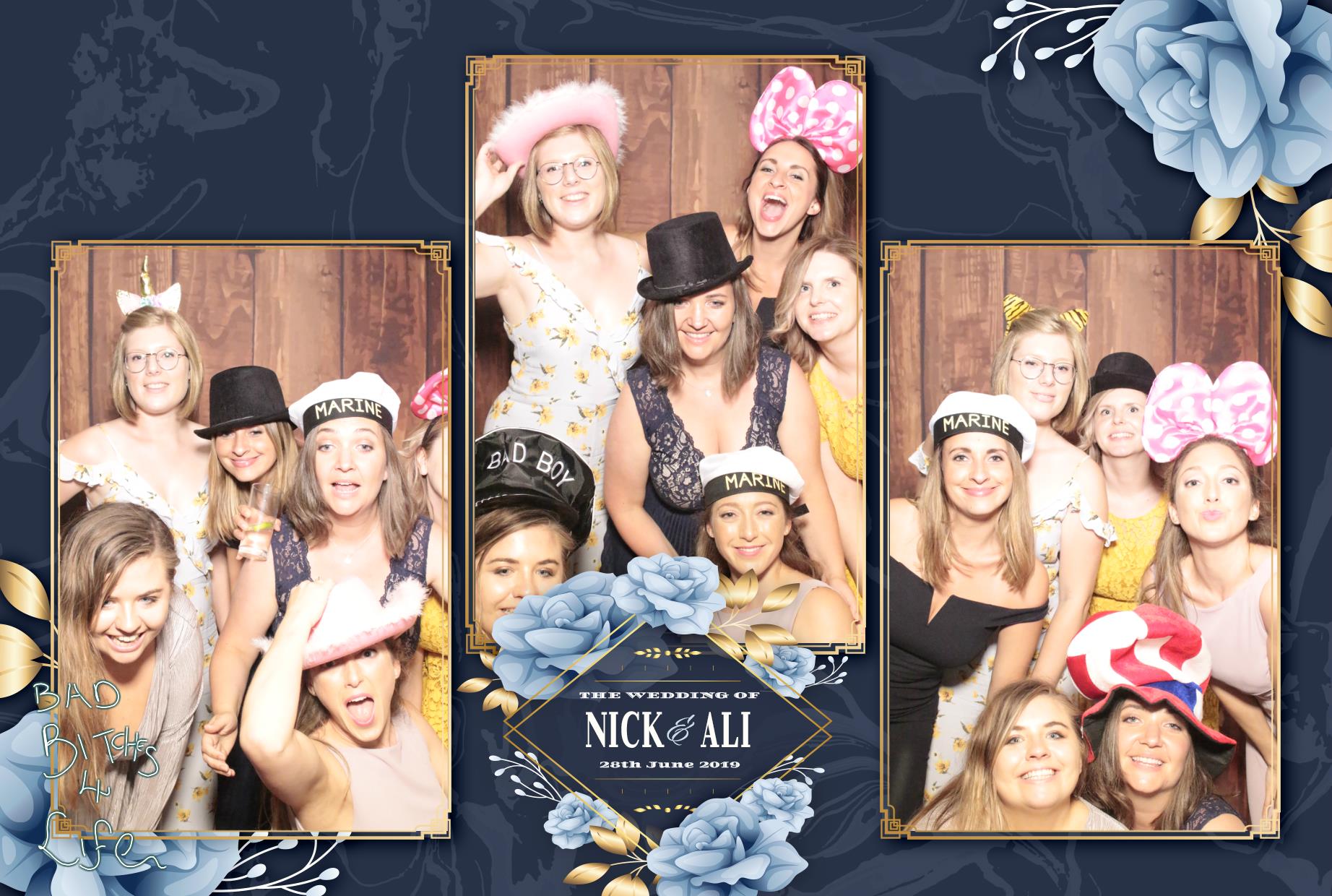 Nick & Ali's Wedding | View more photos from the event at gallery.myphotoboothexperience.co.uk/u/MyPhotoBoothExperienceLtd/Nick-Alis-Wedding